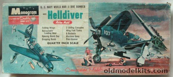 Monogram 1/48 Curtiss SB2C Helldiver, PA69-149 plastic model kit